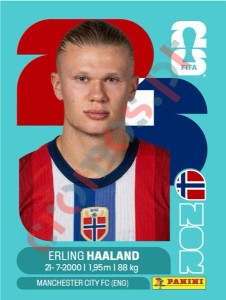 NOR15 Erling Haaland – FIFA World Cup 2026 Panini