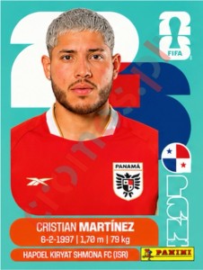 PAN10 Cristian Martinez – FIFA World Cup 2026 Panini