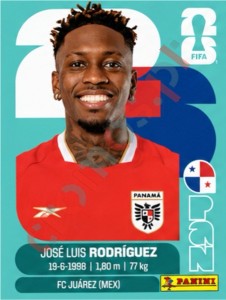 PAN19 Jose Luiz Rodriguez – FIFA World Cup 2026 Panini