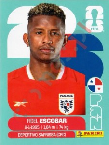 PAN4 Fidel Escobar – FIFA World Cup 2026 Panini