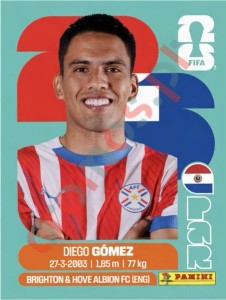 PAR10 Diego Gomez – FIFA World Cup 2026 Panini