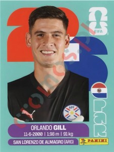 PAR3 Orlando Gill – FIFA World Cup 2026 Panini