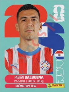 PAR5 Fabián Balbuena – FIFA World Cup 2026 Panini