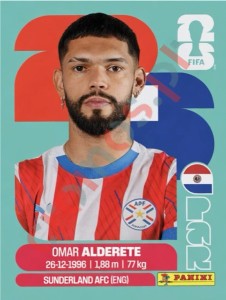 PAR7 Omar Alderete – FIFA World Cup 2026 Panini