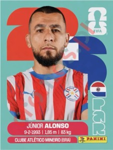 PAR8 Junior Alonso – FIFA World Cup 2026 Panini