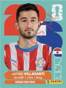 PAR9 Mathías Villasanti – FIFA World Cup 2026 Panini
