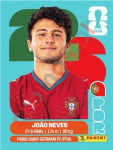 POR14 João Neves – FIFA World Cup 2026 Panini