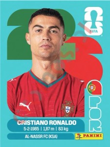 POR15 Cristiano Ronaldo – FIFA World Cup 2026 Panini