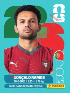POR18 Gonçalo Ramos – FIFA World Cup 2026 Panini