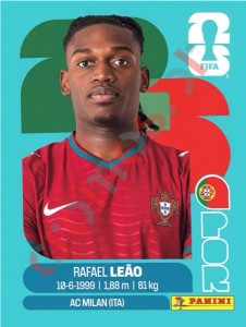 POR20 Rafael Leão – FIFA World Cup 2026 Panini