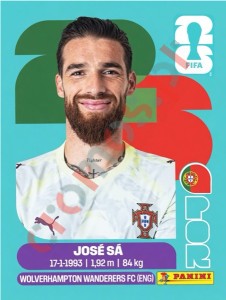 POR3 Jose Sa – FIFA World Cup 2026 Panini