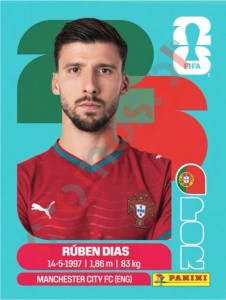 POR4 Ruben Dias – FIFA World Cup 2026 Panini