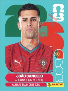 POR5 João Cancelo – FIFA World Cup 2026 Panini