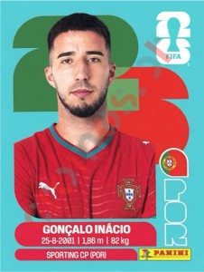 POR8 Gonçalo Inácio – FIFA World Cup 2026 Panini