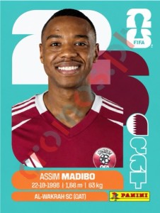 QAT11 Assim Madibo – FIFA World Cup 2026 Panini