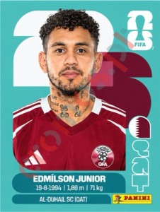 QAT17 Edmilson Junior – FIFA World Cup 2026 Panini