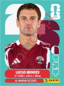 QAT4 Lucas Mendes – FIFA World Cup 2026 Panini