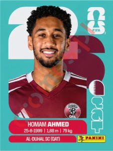 QAT5 Homam Ahmed – FIFA World Cup 2026 Panini