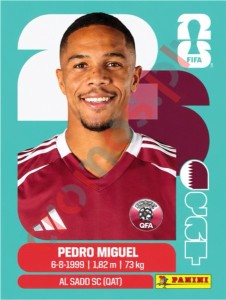 QAT7 Pedro Miguel – FIFA World Cup 2026 Panini