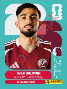 QAT8 Tarek Salman – FIFA World Cup 2026 Panini