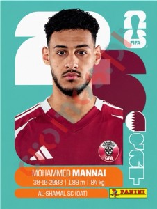QAT9 Mohamed Al-Mannai – FIFA World Cup 2026 Panini
