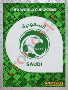 KSA1 Emblem – FIFA World Cup 2026 Panini