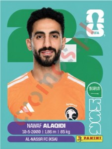 KSA2 Nawaf Alaqidi – FIFA World Cup 2026 Panini