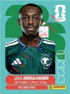 KSA4 Saud Abdulhamid – FIFA World Cup 2026 Panini