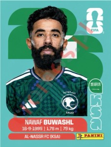 KSA5 Nawaf Bouwashl – FIFA World Cup 2026 Panini
