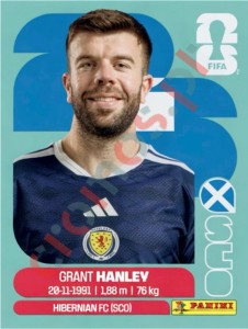 SCO10 Grant Hanley – FIFA World Cup 2026 Panini