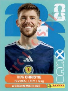 SCO15 Ryan Christie – FIFA World Cup 2026 Panini
