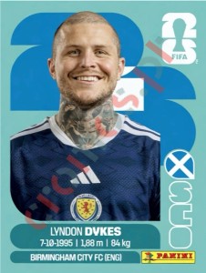 SCO18 Lyndon Dykes – FIFA World Cup 2026 Panini