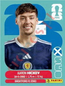 SCO5 Aaron Hickey – FIFA World Cup 2026 Panini