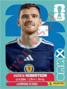 SCO6 Andrew Robertson – FIFA World Cup 2026 Panini