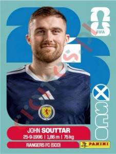 SCO8 John Souttar – FIFA World Cup 2026 Panini