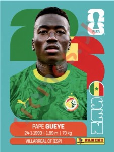 SEN11 Pape Gueye – FIFA World Cup 2026 Panini
