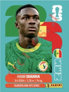 SEN12 Habib Diarra – FIFA World Cup 2026 Panini