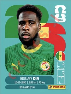SEN17 Boulaye Dia – FIFA World Cup 2026 Panini