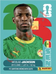 SEN19 Nicolas Jackson – FIFA World Cup 2026 Panini