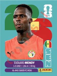 SEN2 Eduardo Mendy – FIFA World Cup 2026 Panini