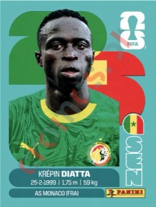 SEN20 Krepin Diatta – FIFA World Cup 2026 Panini