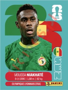 SEN4 Moussa Niakhaté – FIFA World Cup 2026 Panini