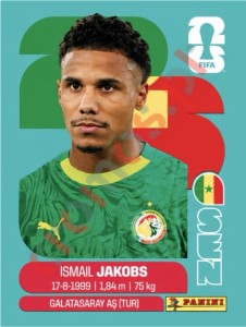 SEN6 Ismail Jakobs – FIFA World Cup 2026 Panini