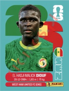 SEN7 El Hadji Malick Diouf – FIFA World Cup 2026 Panini