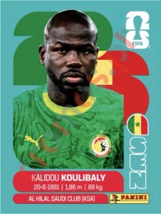 SEN8 Kalidou Koulibaly – FIFA World Cup 2026 Panini