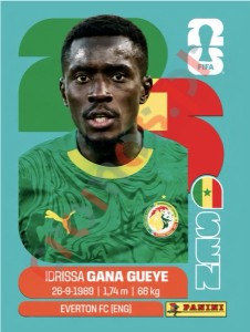 SEN9 Idrissa Gana Gueye – FIFA World Cup 2026 Panini