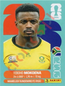 RSA11 Teboho Mokoena – FIFA World Cup 2026 Panini