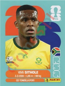 RSA15 Yaya Sithole – FIFA World Cup 2026 Panini