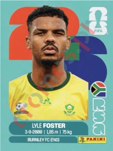 RSA17 Lyle Foster – FIFA World Cup 2026 Panini