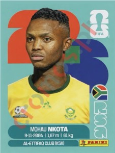RSA19 Mohau Nkota – FIFA World Cup 2026 Panini